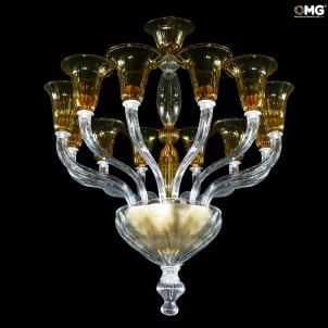 枝形吊燈_sultano_gold_original_murano_glass_omg