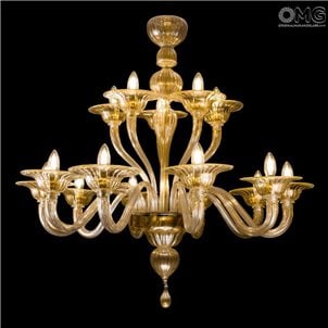chandelier_venetian_drop_original_ Murano_glass_omg0052