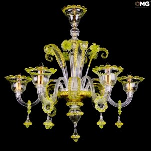 chandelier_yellow_original_murano_glass_omg_베네치안