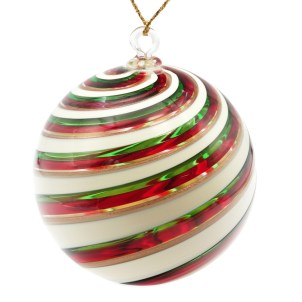 Palle di Natale - Spiral Fantasy - Natale Classiche - Murano glass xmas