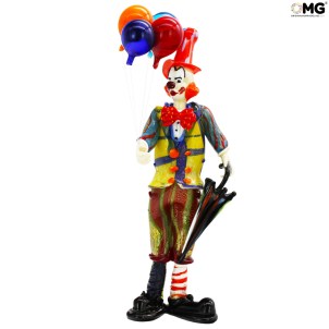 Clown figurine - Original Murano Glass OMG