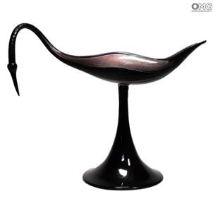 Kranichvogel - Glasstatue - Originl Murano Glass OMG