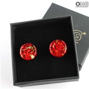 gemelos_red_round_murano_glass_2