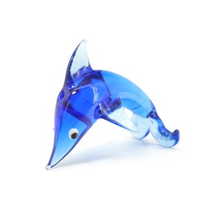 Blue Dolphin - Original Murano Glass OMG