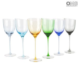飲酒_glass_still_wine_set_murano_glass_1