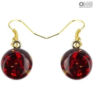 boucles d'oreilles_verre_de_murano_rouge_1