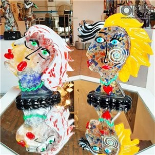 elettrichead_sculpture_murano_glass_picasso_omg3