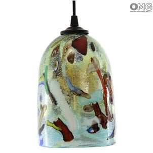Подвесной светильник Mirò - светло-голубой - Original Murano