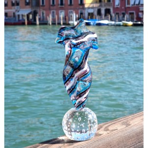 Female Body - Sculpture - Original Murano Glass OMG