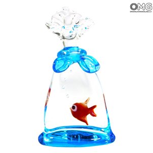 Sac Aquarium - Verre de Murano Original OMG Sac Aquarium - Verre de Murano Original OMG