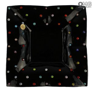 fly_black_plate_murano_glass_4