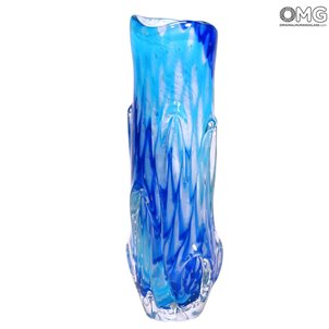 Vase Frozen - Sommerso - Original Murano Glass OMG
