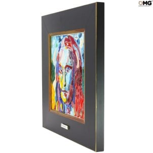 gioconda_canvas_vetrofusione_paintonglass_original_murano_glass_omg1