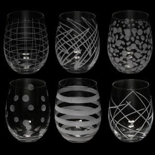 glasses_crystal_dot_strip_original_murano_glass_omg1