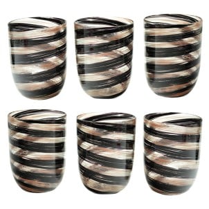 glasses_set_avventurina_helix_black_murano_glass_omg