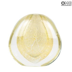 Vase Half Dome - Goldkollektion - Original Murano Glass OMG