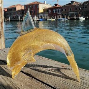 gold_dolphin_murano_glass_sculpture_5
