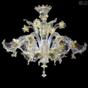 gold_floral_chandelier_murono_glass_1