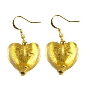 GOLD_HEART_HEARRINGS_MURANO_GLASS