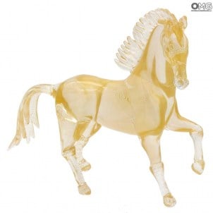 gold_horse_arte_ Murano_glass_2