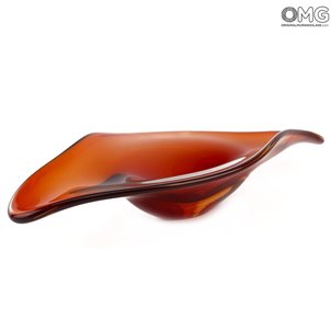 Gondola Centerpiece - Red - Original Murano Glass Gondola Centerpiece - Red - Original Murano Glass