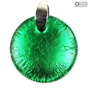 green_and_silver_pendant_murano_glass_jewels_1