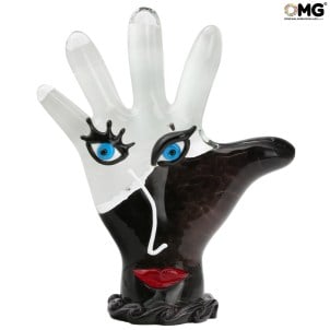 mano_escultura_cara_original_murano_glass_omg