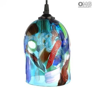 Hanging Lamp Cezanne - Millefiori - Original Murano Glass