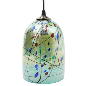 Sospensione Mirò - Azzurro - Original Murano Glass