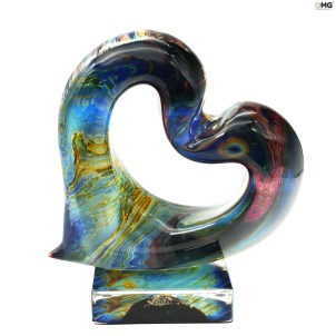 coeur_calcédoine_original_verre_de_murano_omg