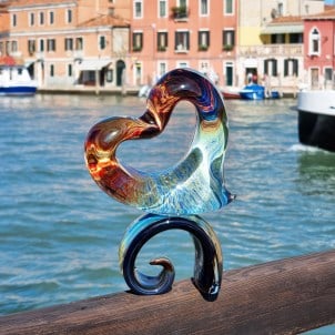 【18％OFF】 Collection Sculptures Lovers Original Glass Murano 工芸品
