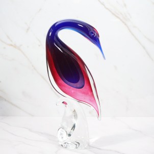 heron_female_sommerso_modern_sculpture_original_murano_glass_omg