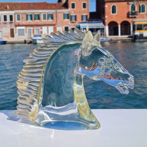 horse_clear_gold_murano_glass_original_omg