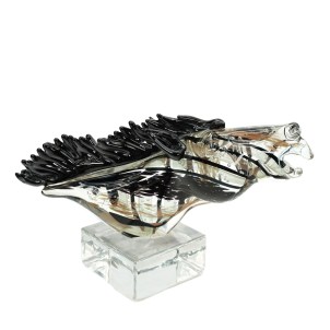 Pferd_Mustang_Schwarz_Avventurina_Original_Murano_Glas_omg