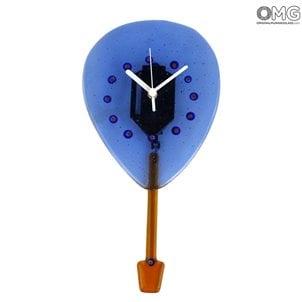 Маятник на воздушном шаре - Часы настенные - муранское стекло OMG