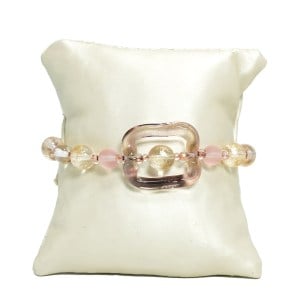 jóias_bracelet_gold_pink_riga_original_murano_glass_omg