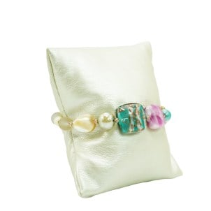 jewellery_bracelets_green_pink_stone_original_murano_glass_omg1