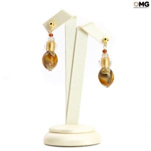 joyas_pendientes_piedra_oro_original_murano_glass_omg_venetian_gift