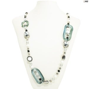 jewellery_long_necklace_grey_silver_lipsia_original_murano_glass_omg