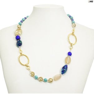 jewellery_necklace_gold_blue_lipsia_original_murano_glass_omg