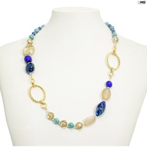 bijoux_collier_or_bleu_lipsia_original_murano_glass_omg