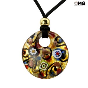 Pendente collezione maestri d'arte - Mirò - Vetro di Murano Original OMG 