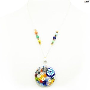 Necklace Velia - Multicolor - Original Murano Glass OMG