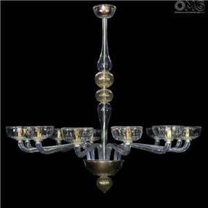 Lustre Zanardi - Liberty - Lampes en verre de Murano