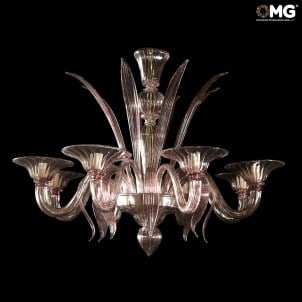 威尼斯吊燈 Mazzini Ametista - Lance - Original Murano Glass