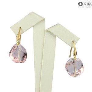 Layla Earrings - Brincos Venetian Beads - Original Murano Glass OMG Layla Earrings - Brincos Venetian Beads - Original Murano Glass OMG