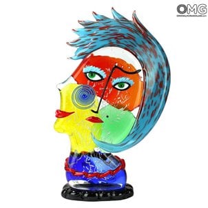 Light_blue_punk_head_murano_glass_1