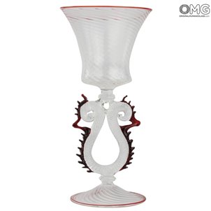Little_crystal_goblet_cup_double_steam_red_original_murano_glass