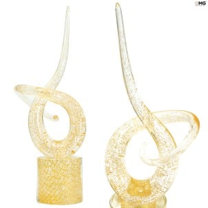 love_knot_gold_original_murano_glass_omg