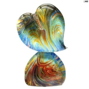 amantes_coração_chalcedônia_original_murano_glass_omg